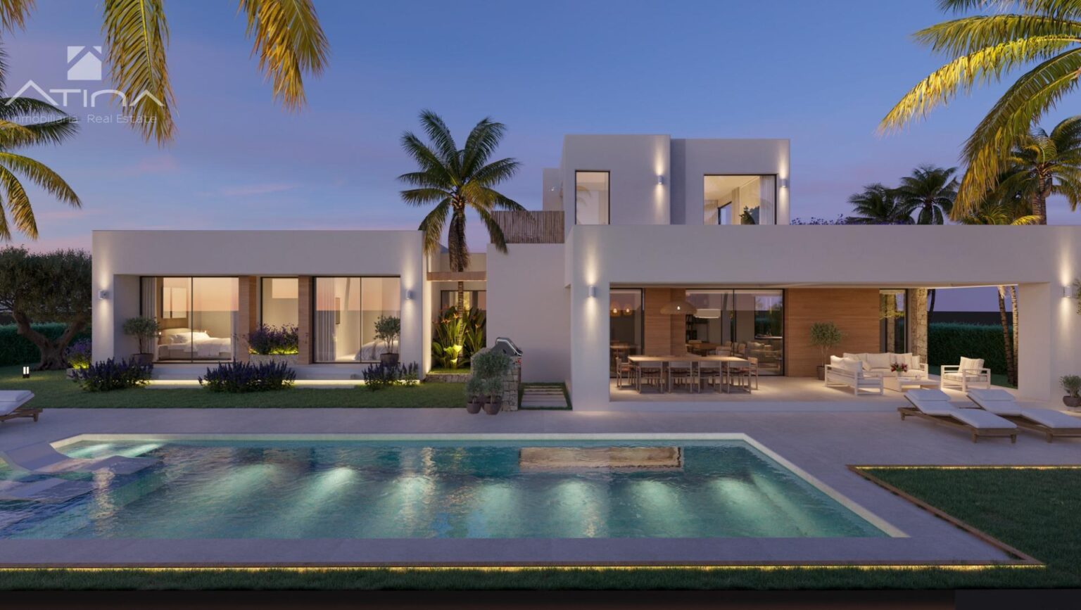 Impresionante villa de lujo de nueva construcción situada en la encantadora localidad de Jávea.