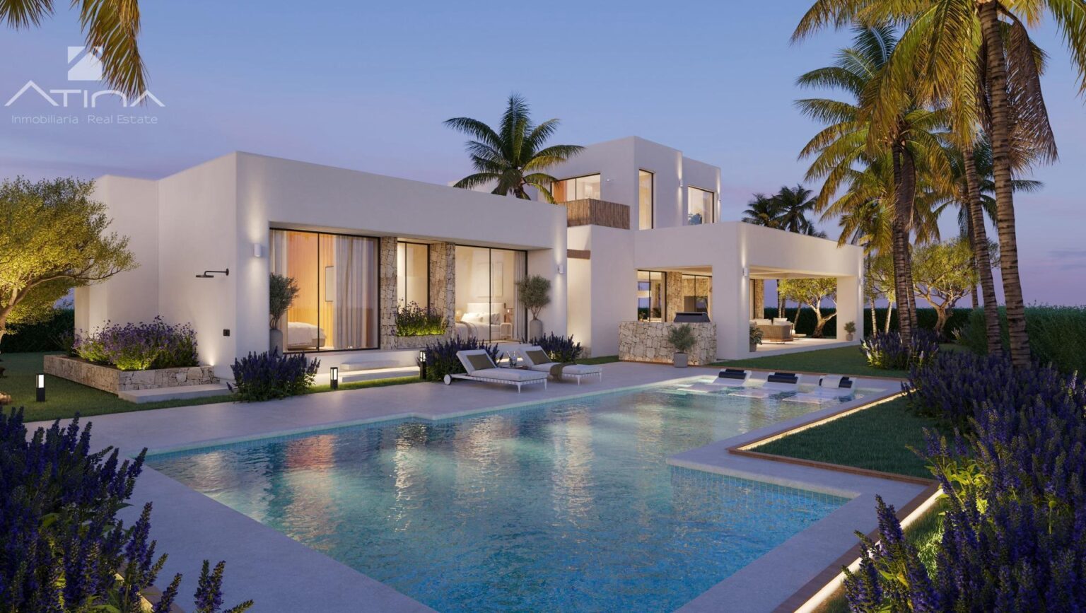 Impresionante villa de lujo de nueva construcción situada en la encantadora localidad de Jávea.