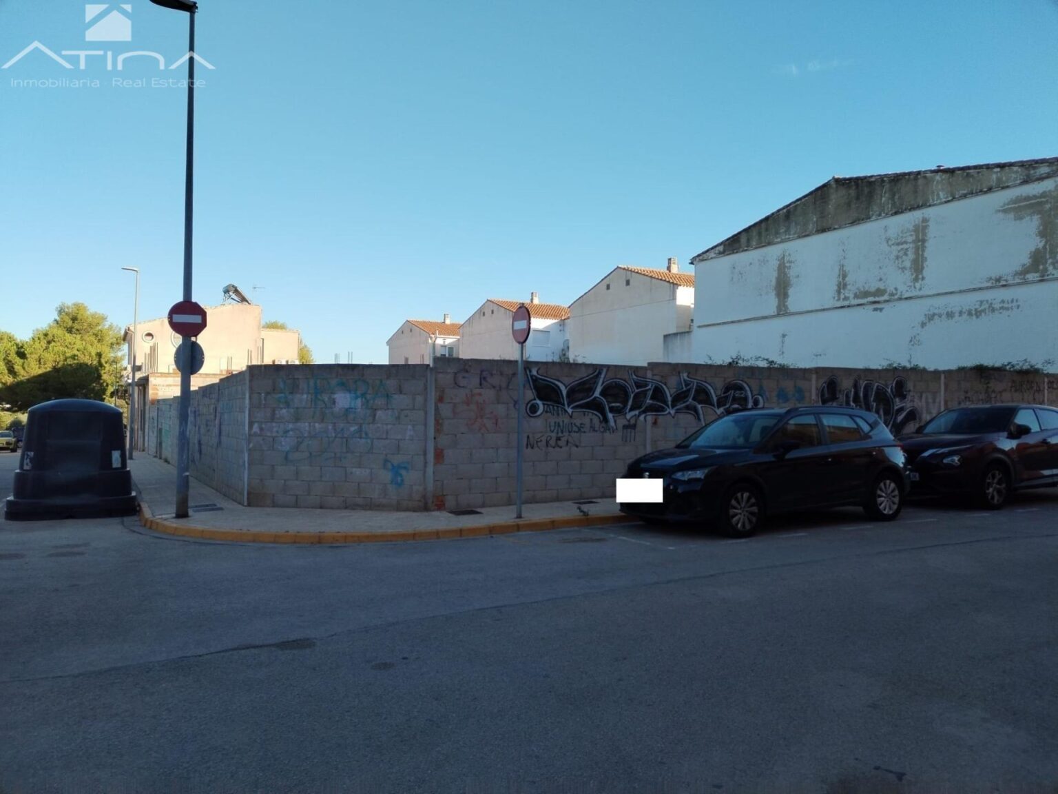 Terreno urbano en Palma de Gandia con una superficie total de 645 m²