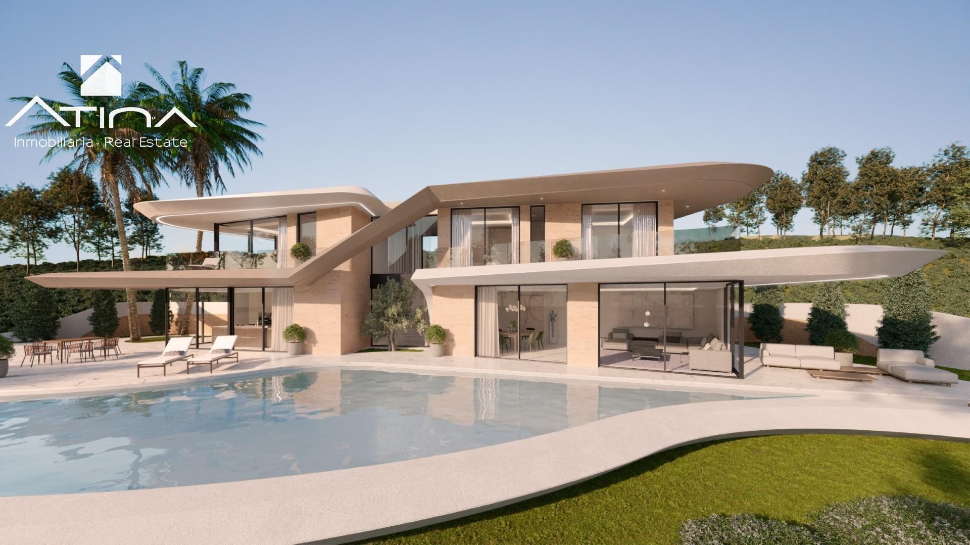 Villa Aquiles Jávea: Diseño Moderno con Vistas de Ensueño en Monte Olimpo