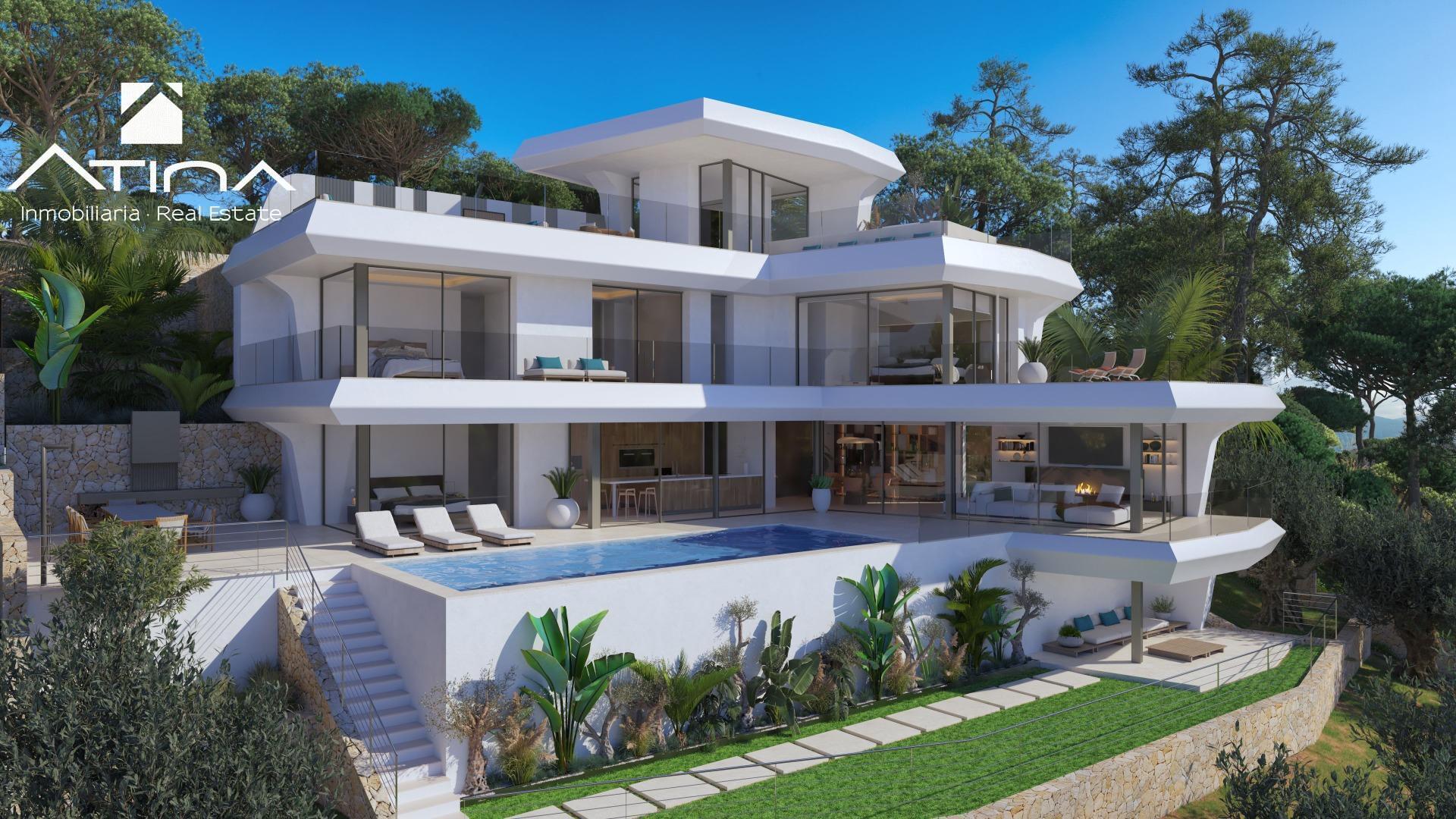 Magnífica villa de lujo con vistas al mar en la Urbanización Altea Hills