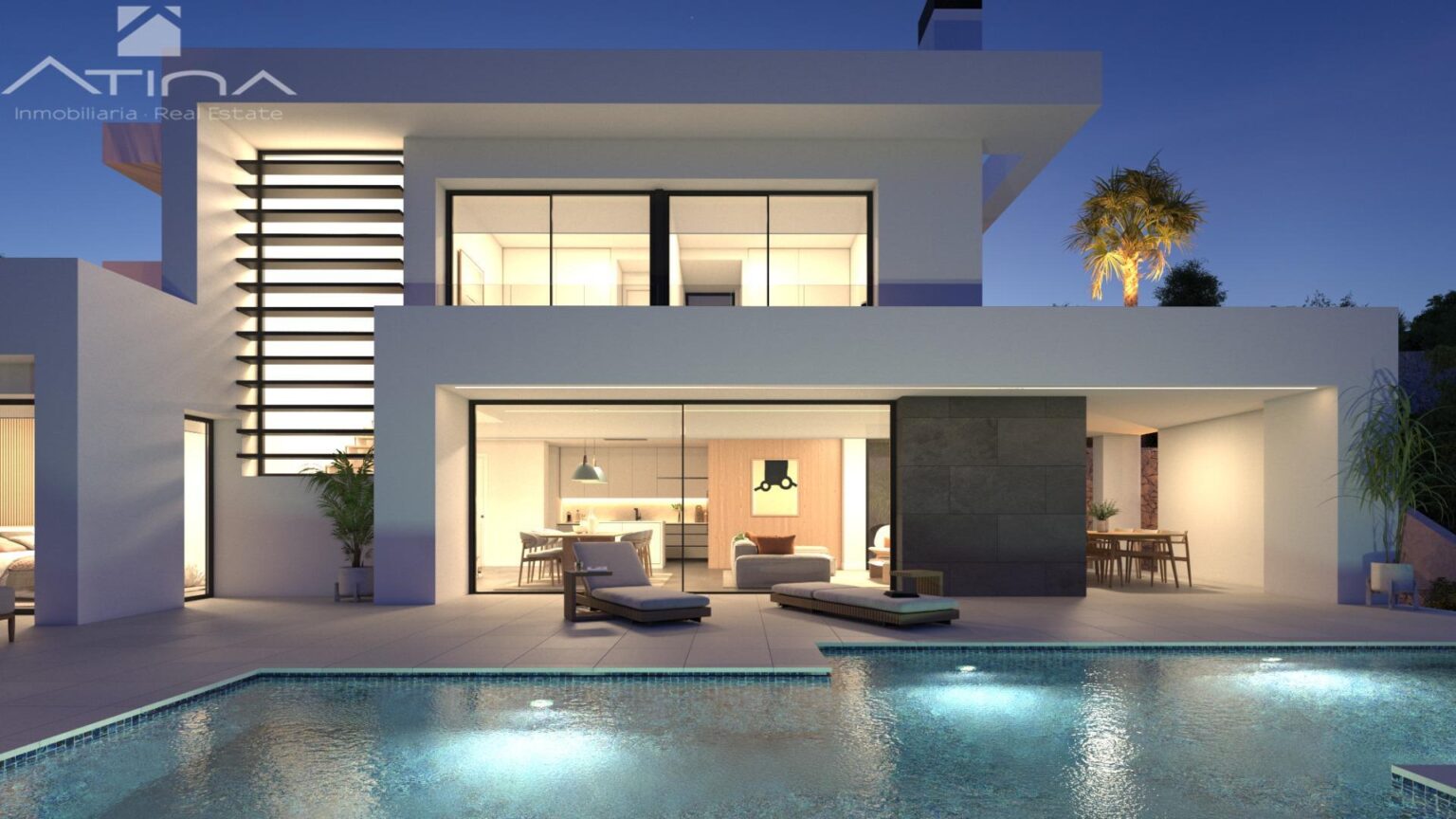 Villa de lujo energéticamente eficiente con piscina y vistas al mar en la Costa Blanca