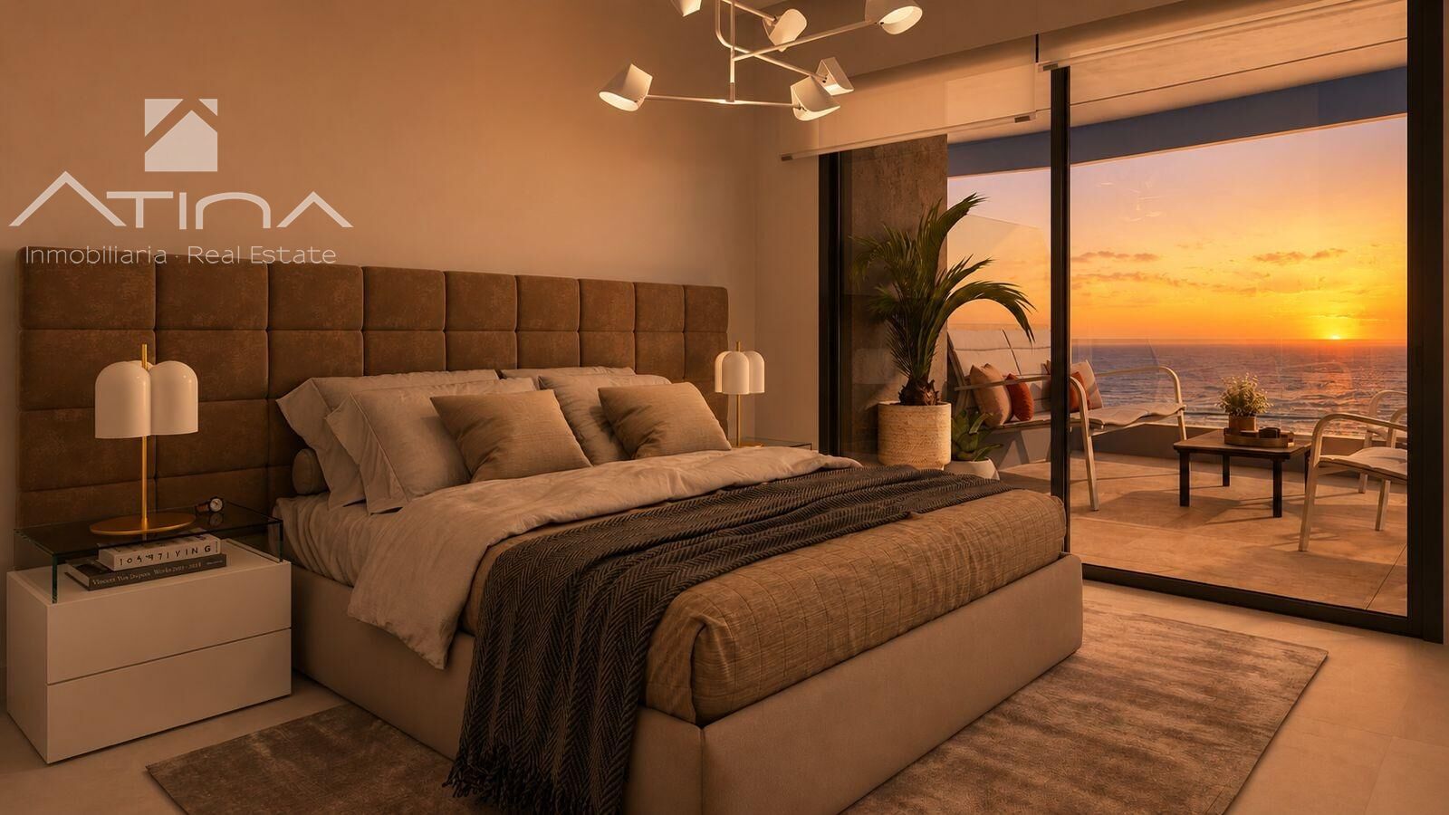 Apartamento de 3 dormitorios en primera línea de Calpe | Azure Icons