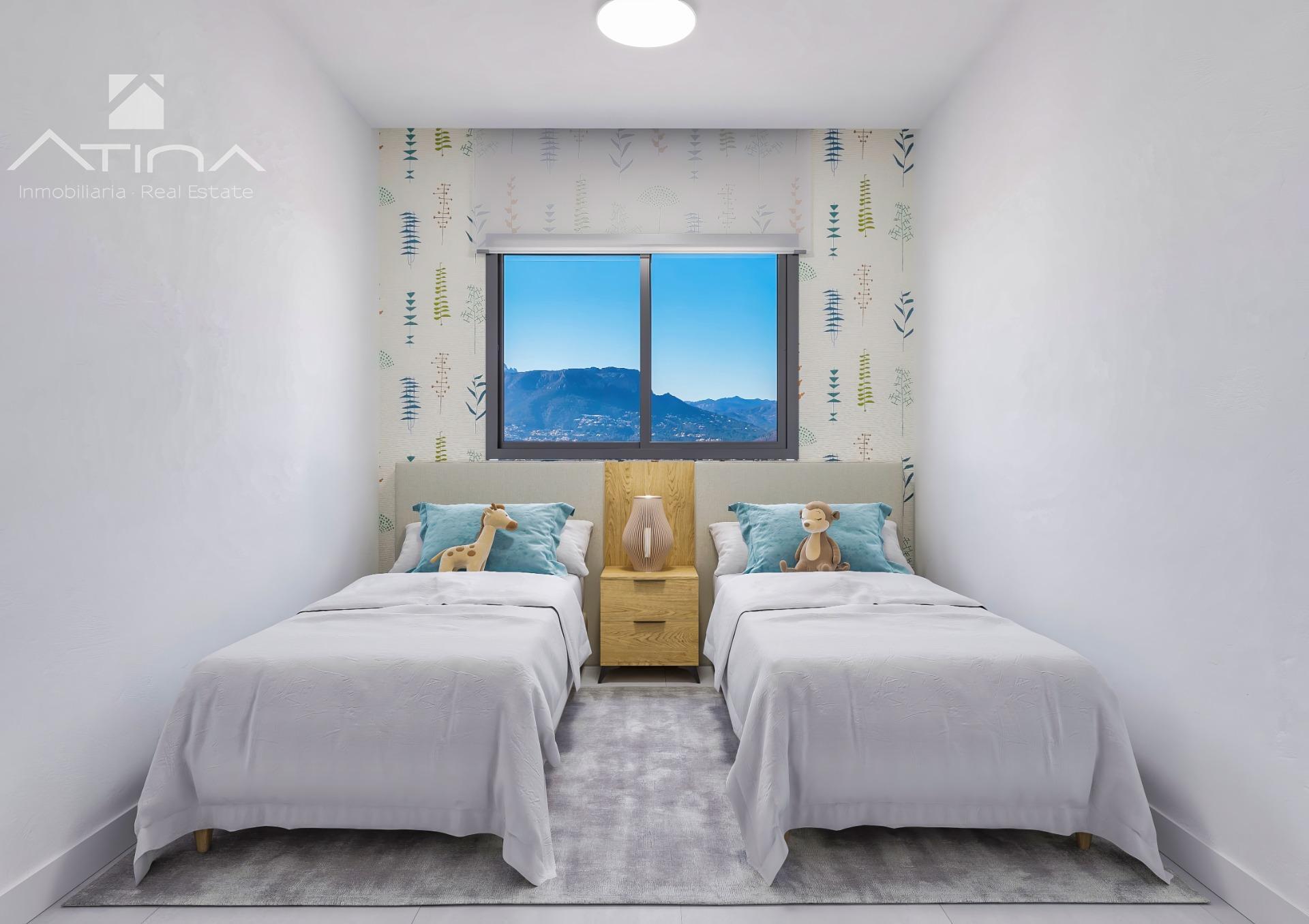 Apartamento de 3 dormitorios en primera línea de Calpe | Azure Icons