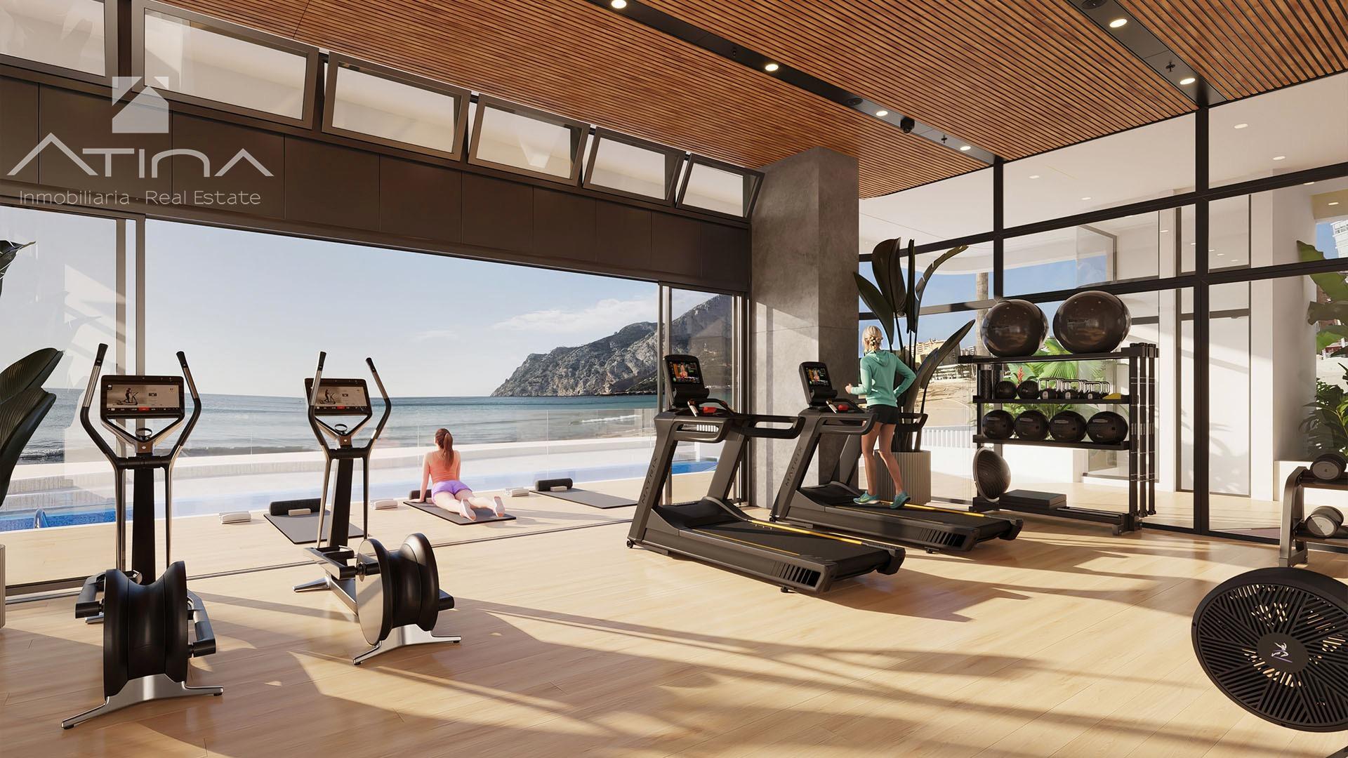 Apartamento de 3 dormitorios en primera línea de Calpe | Azure Icons
